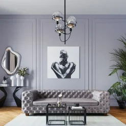 KARE Design Tableaux En Verre|Tableau En Verre Athlet 120X120Cm