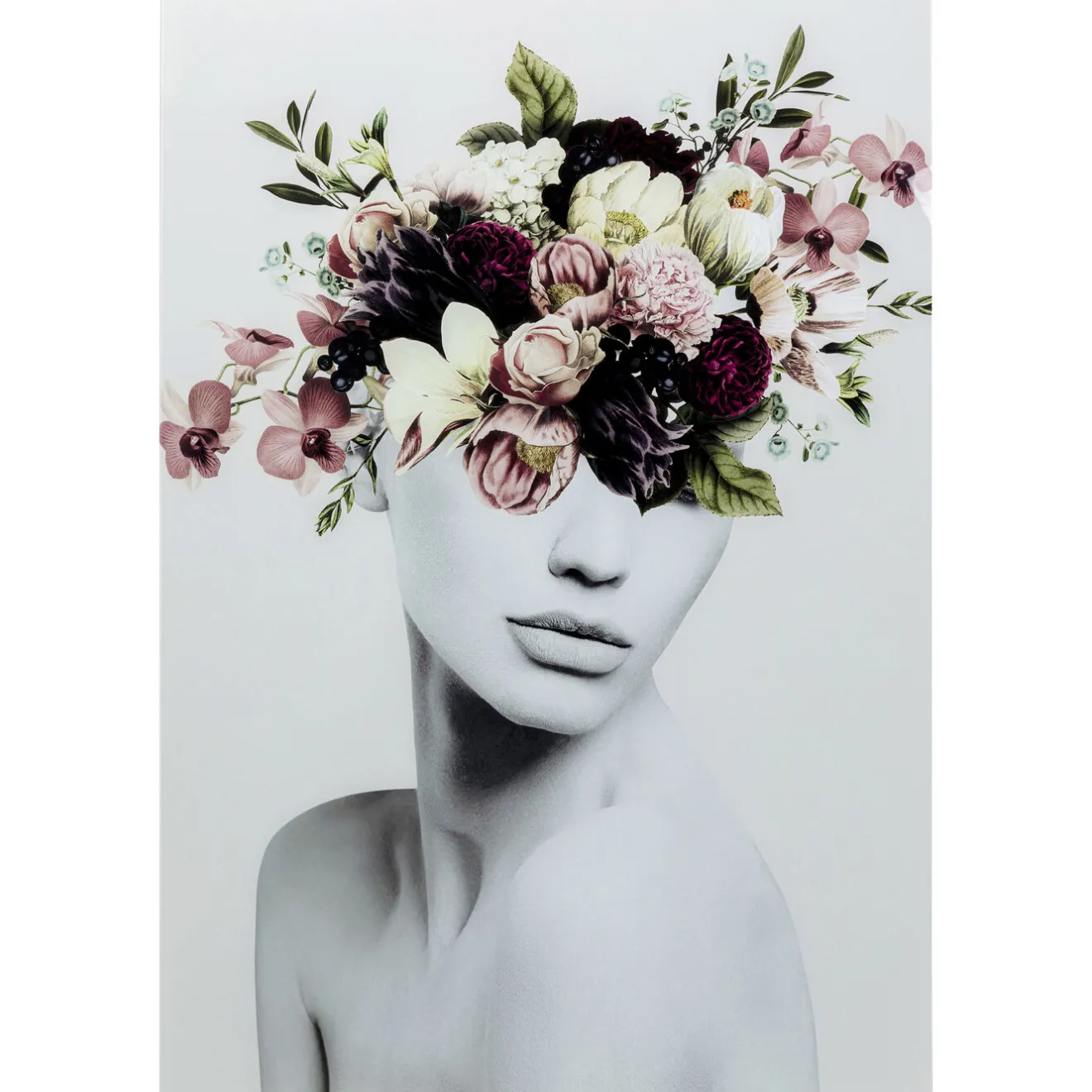 KARE Design Tableaux En Verre|Tableau En Verre Autumn Hair 80X120Cm