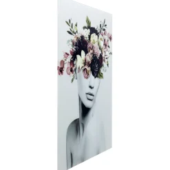 KARE Design Tableaux En Verre|Tableau En Verre Autumn Hair 80X120Cm