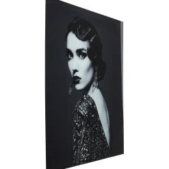 KARE Design Tableaux En Verre|Tableau En Verre Beauty Lady 120X150Cm