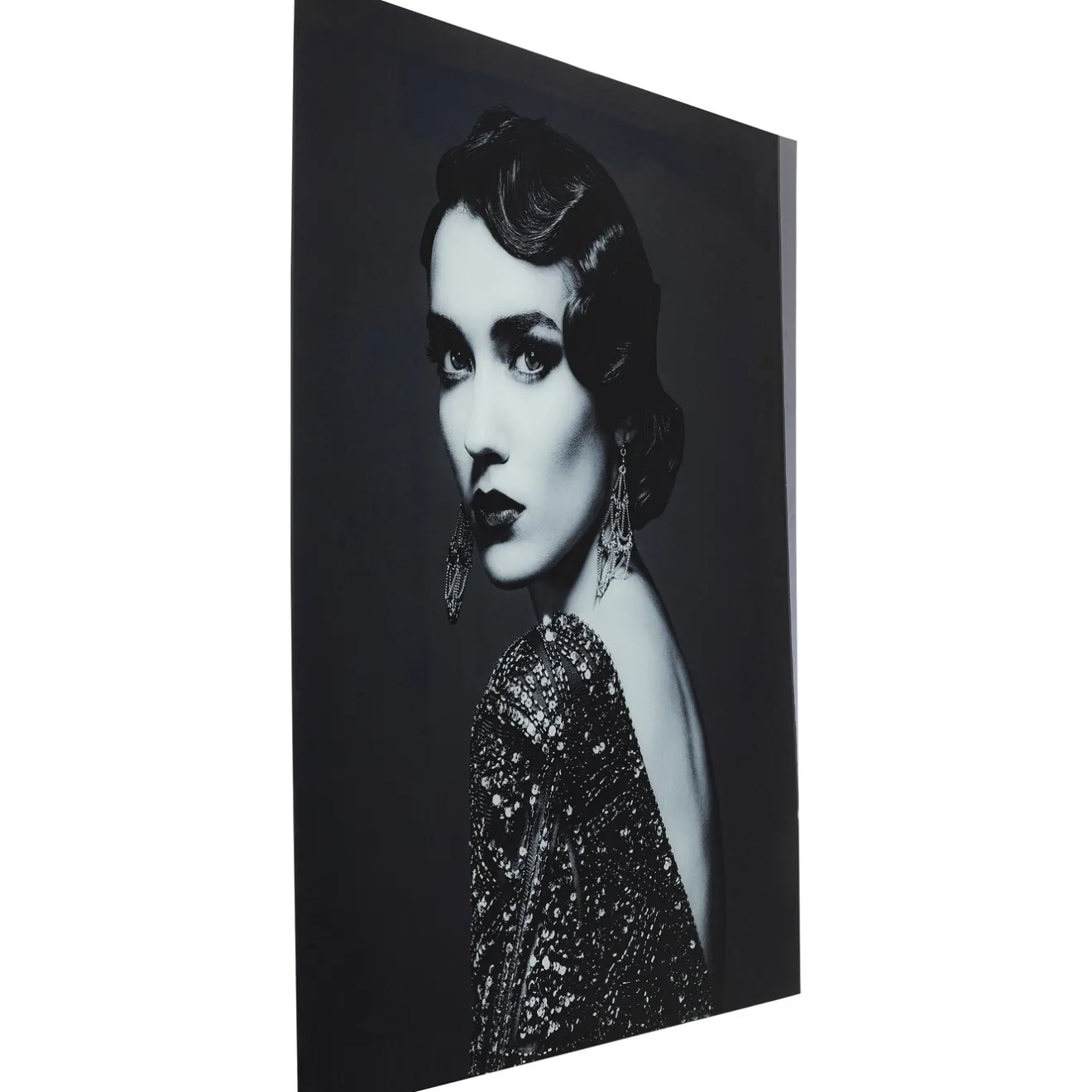 KARE Design Tableaux En Verre|Tableau En Verre Beauty Lady 120X150Cm