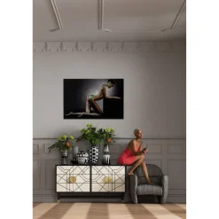 KARE Design Tableaux En Verre|Tableau En Verre Body Aesthetics Lady 120X80