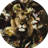 KARE Design Tableaux En Verre|Tableau En Verre Curious Lion O100Cm