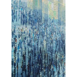 KARE Design Tableaux En Verre|Tableau En Verre 3D Future City 150X100Cm