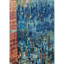 KARE Design Tableaux En Verre|Tableau En Verre 3D Future City 150X100Cm