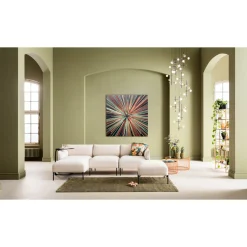 KARE Design Tableaux En Verre|Tableau En Verre 3D Light Speed 100X100Cm