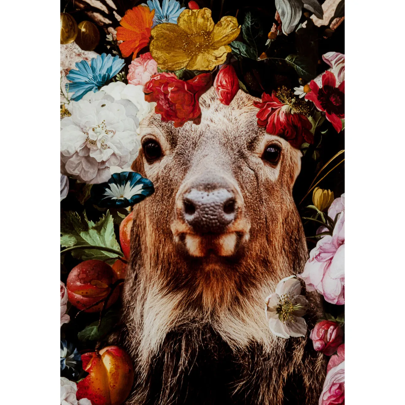 KARE Design Tableaux En Verre|Tableau En Verre Deer Garden 80X120Cm