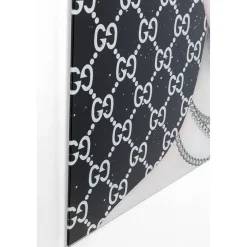 KARE Design Tableaux En Verre|Tableau En Verre Fashion Haircut 80X80Cm