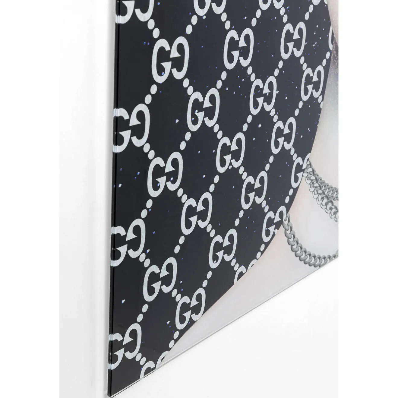 KARE Design Tableaux En Verre|Tableau En Verre Fashion Haircut 80X80Cm