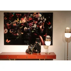 KARE Design Tableaux En Verre|Tableau En Verre Flowery Shoulder View 150X100Cm