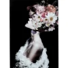 KARE Design Tableaux En Verre|Tableau En Verre Flowery Beauty 80X120Cm