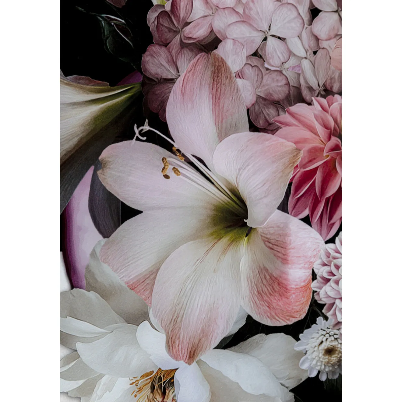 KARE Design Tableaux En Verre|Tableau En Verre Flowery Beauty 80X120Cm
