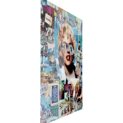 KARE Design Tableaux En Verre|Tableau En Verre Holiday In The 60S 120X150Cm