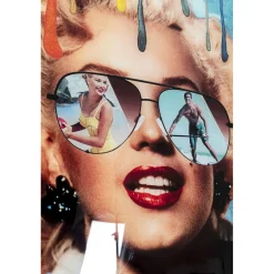 KARE Design Tableaux En Verre|Tableau En Verre Holiday In The 60S 120X150Cm