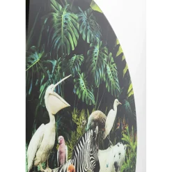 KARE Design Tableaux En Verre|Tableau En Verre Jungle Animals O120Cm