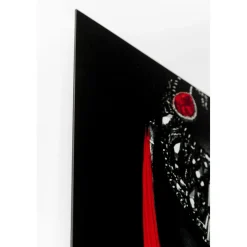 KARE Design Tableaux En Verre|Tableau En Verre Lady Lips Red 80X120