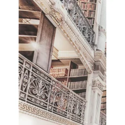 KARE Design Tableaux En Verre|Tableau En Verre Library 150X100Cm