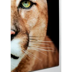 KARE Design Tableaux En Verre|Tableau En Verre Lioness 150X100Cm
