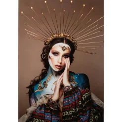 KARE Design Tableaux En Verre|Tableau En Verre Magic Goddess 100X150Cm
