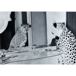 KARE Design Tableaux En Verre|Tableau En Verre Metallic Gepard 150X100Cm