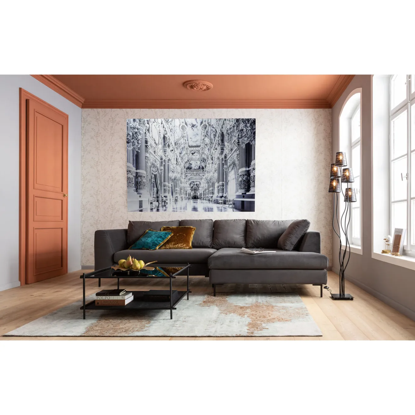 KARE Design Tableaux En Verre|Tableau En Verre Metallic Versailles 180X120Cm