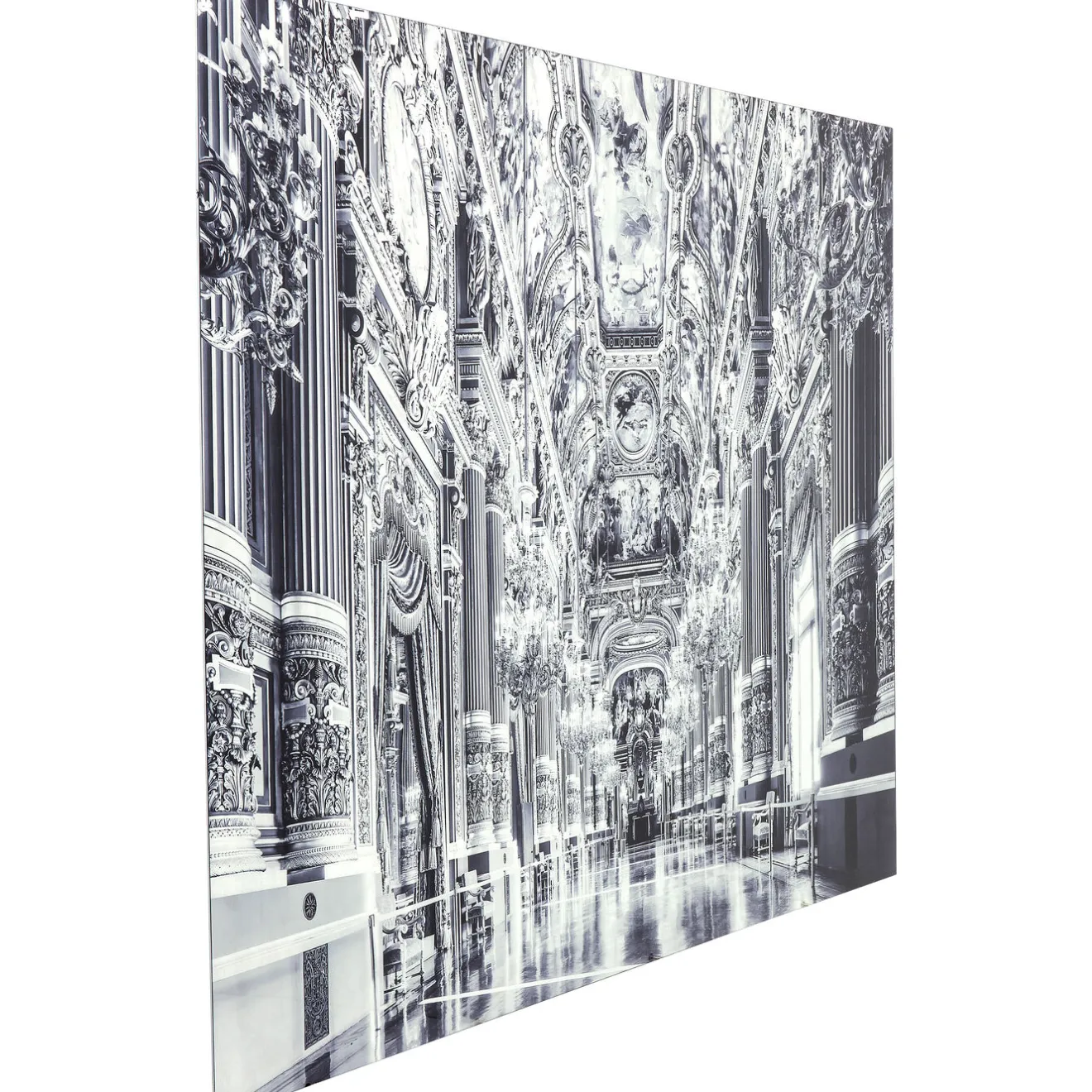 KARE Design Tableaux En Verre|Tableau En Verre Metallic Versailles 180X120Cm