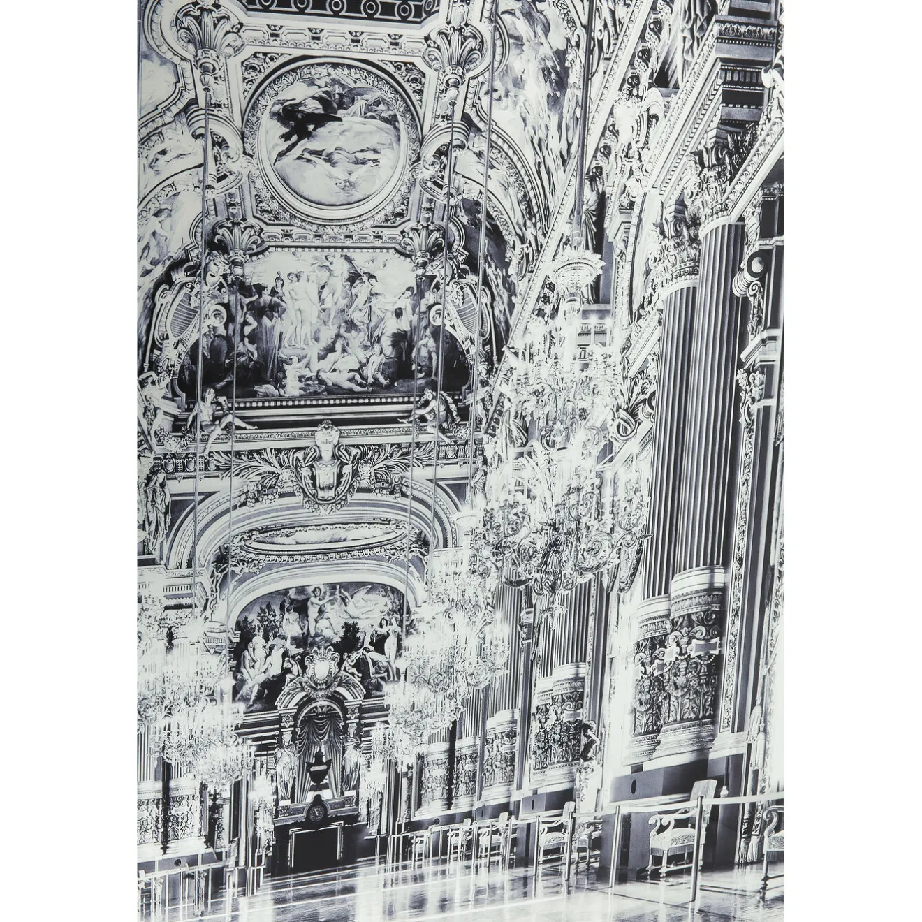 KARE Design Tableaux En Verre|Tableau En Verre Metallic Versailles 180X120Cm