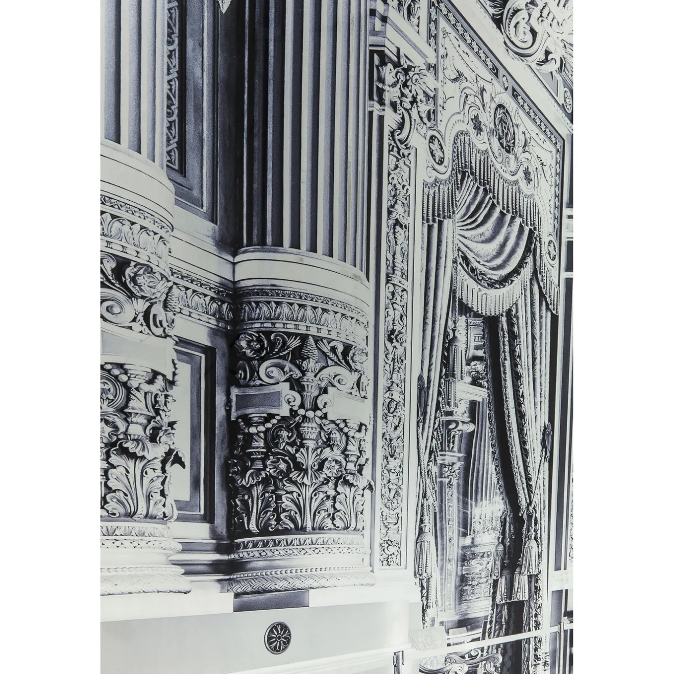 KARE Design Tableaux En Verre|Tableau En Verre Metallic Versailles 180X120Cm