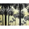 KARE Design Tableaux En Verre|Tableau En Verre Metallic Palms 180X120Cm