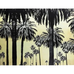 KARE Design Tableaux En Verre|Tableau En Verre Metallic Palms 180X120Cm