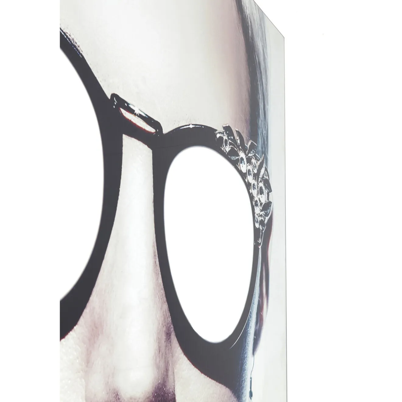 KARE Design Tableaux En Verre|Tableau En Verre Metallic Girlie 120X120Cm