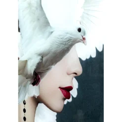 KARE Design Tableaux En Verre|Tableau En Verre Mother Of Doves 80X120Cm