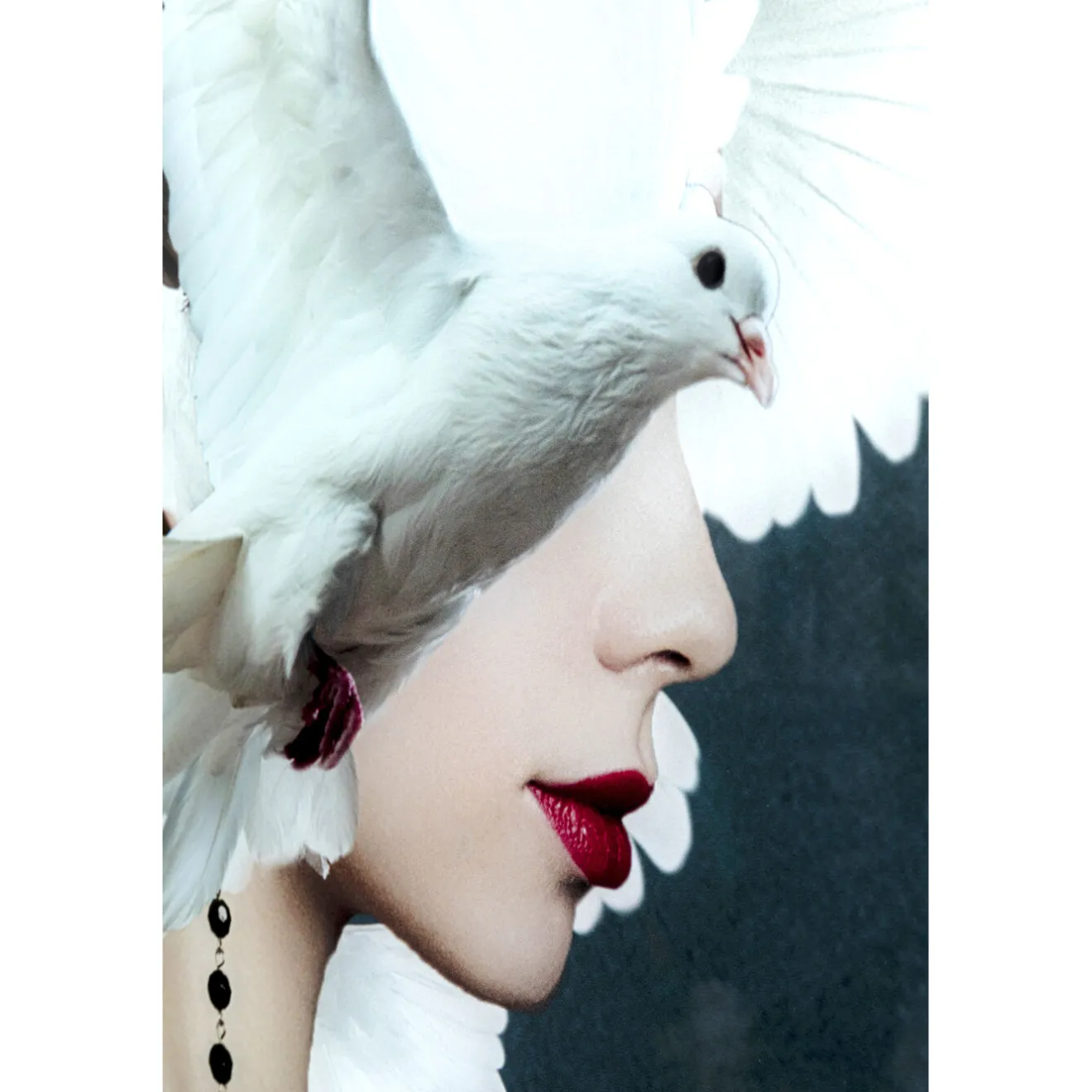 KARE Design Tableaux En Verre|Tableau En Verre Mother Of Doves 80X120Cm