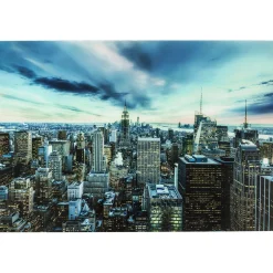 KARE Design Tableaux En Verre|Tableau En Verre New York Sunset 160X120Cm