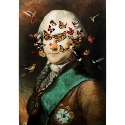 KARE Design Tableaux En Verre|Tableau En Verre Noble Butterfly 100X150Cm