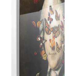 KARE Design Tableaux En Verre|Tableau En Verre Noble Butterfly 100X150Cm