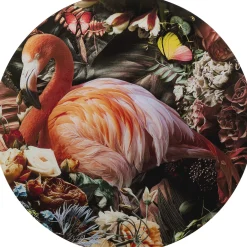 KARE Design Tableaux En Verre|Tableau En Verre Proud Flamingo O100Cm