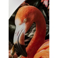 KARE Design Tableaux En Verre|Tableau En Verre Proud Flamingo O100Cm