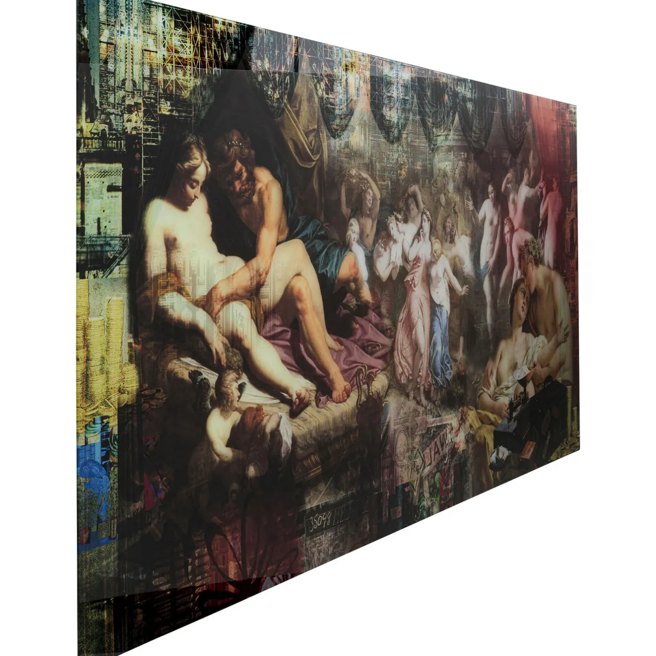 KARE Design Tableaux En Verre|Tableau En Verre Rock N Roll 180X90Cm