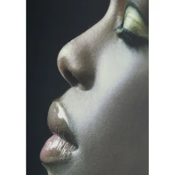 KARE Design Tableaux En Verre|Tableau En Verre Royal Headdress Profile 100X150Cm