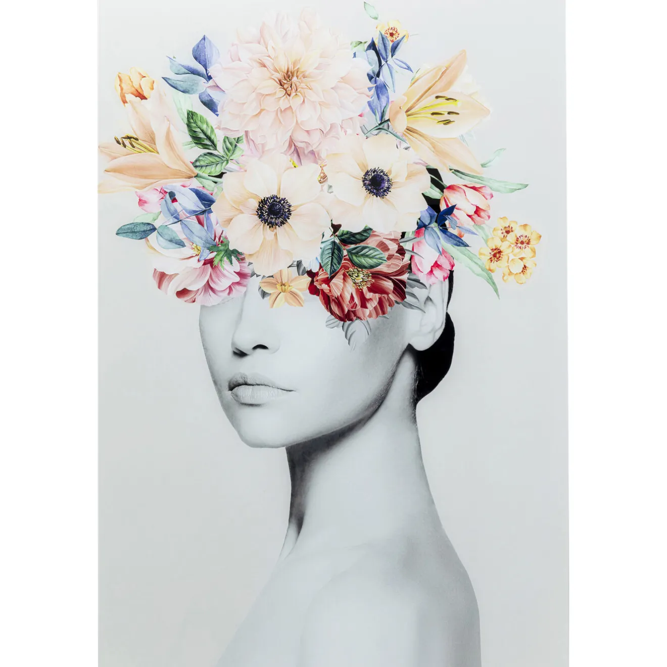 KARE Design Tableaux En Verre|Tableau En Verre Spring Hair 80X120Cm