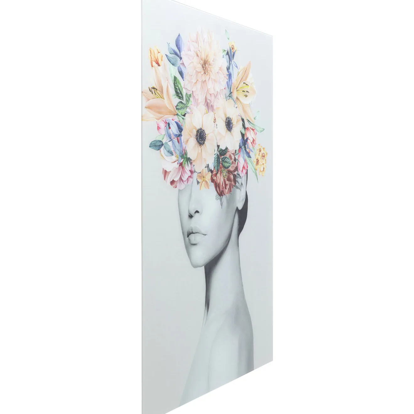 KARE Design Tableaux En Verre|Tableau En Verre Spring Hair 80X120Cm