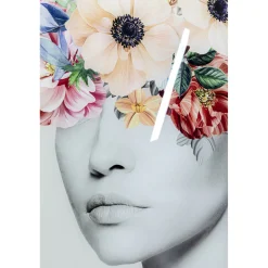 KARE Design Tableaux En Verre|Tableau En Verre Spring Hair 80X120Cm