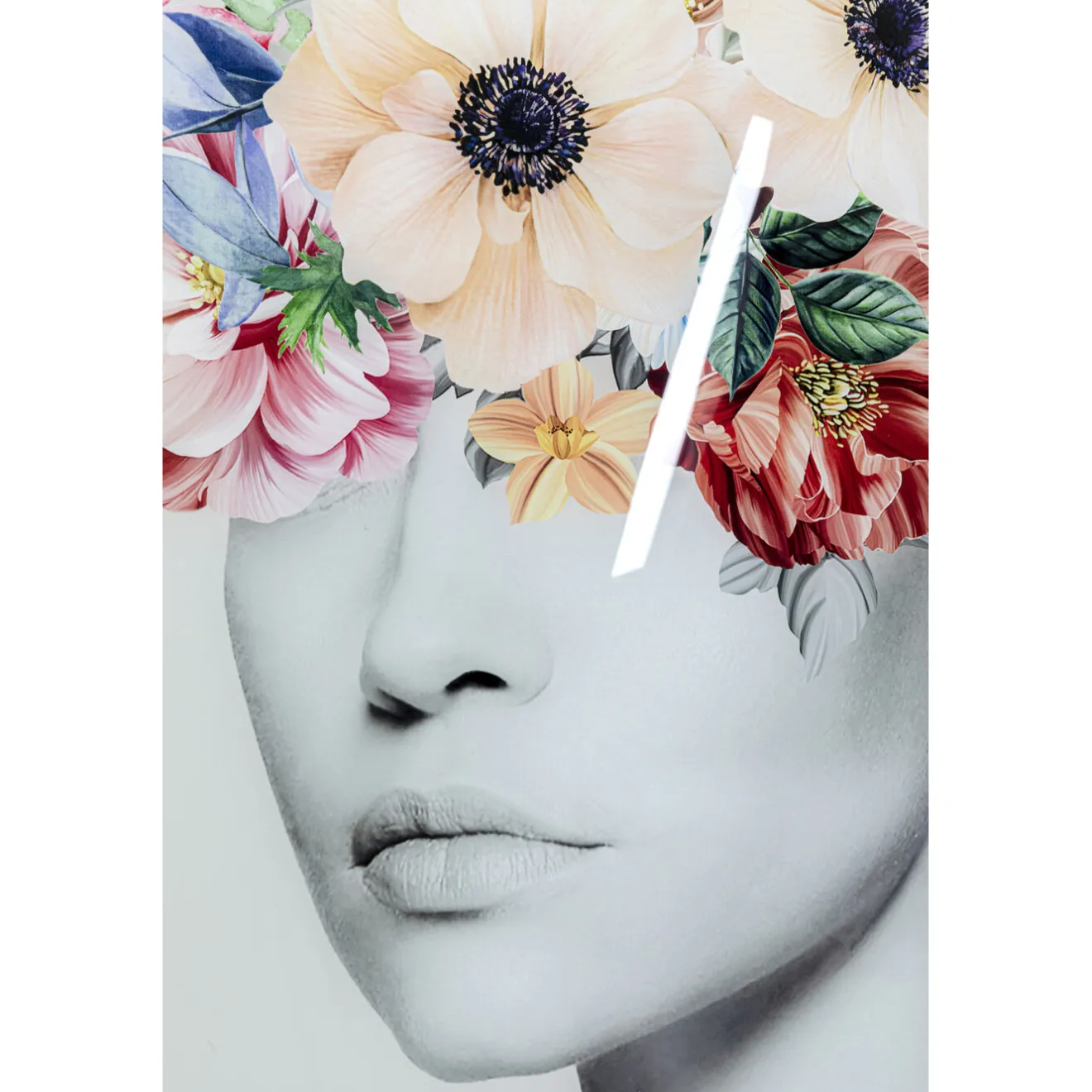 KARE Design Tableaux En Verre|Tableau En Verre Spring Hair 80X120Cm