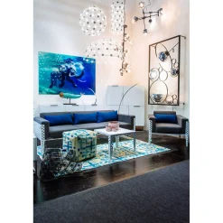 KARE Design Tableaux En Verre|Tableau En Verre Swimming Elephant 180X120