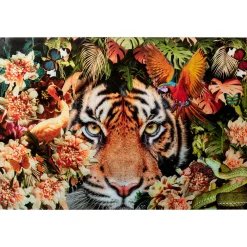 KARE Design Tableaux En Verre|Tableau En Verre Tiger On Hunt 150X100Cm