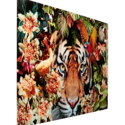 KARE Design Tableaux En Verre|Tableau En Verre Tiger On Hunt 150X100Cm