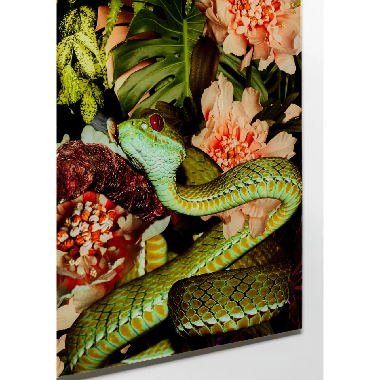 KARE Design Tableaux En Verre|Tableau En Verre Tiger On Hunt 150X100Cm