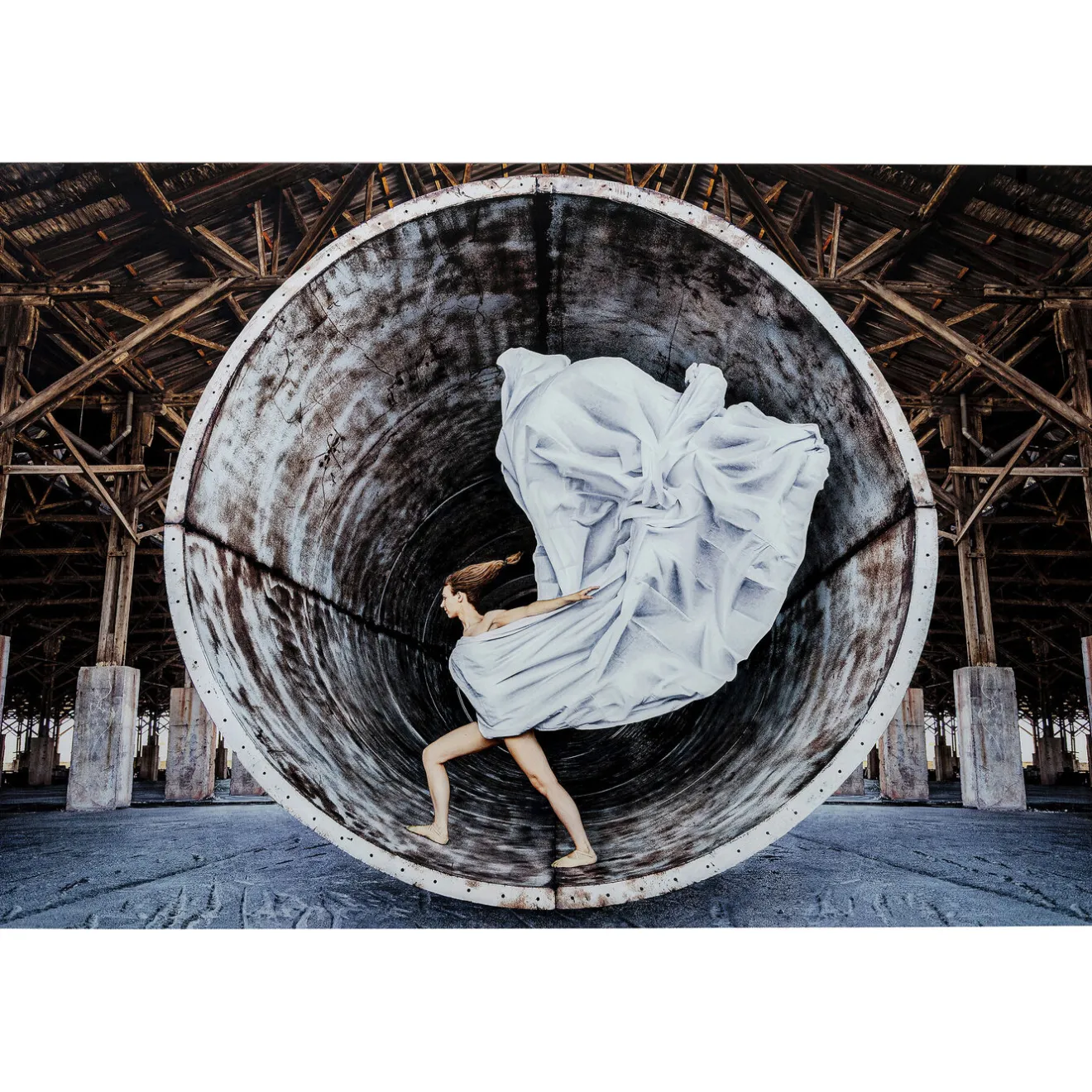 KARE Design Tableaux En Verre|Tableau En Verre Time Traveller 180X120Cm