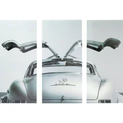 KARE Design Tableaux En Verre|Tableau En Verre Triptychon Oldtimer Back 240X160C